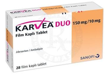 KARVEA DUO 150 MG/10 MG 28 FILM KAPLI TABLET İlaç Görseli