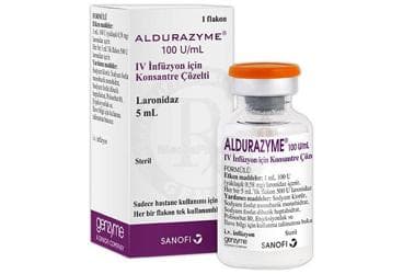 ALDURAZYME 100 U/ML INF. ICIN KONSANTRE COZELTI 5 ML İlaç Görseli
