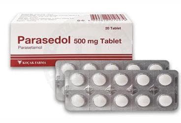 PARASEDOL 500 MG 20 TABLET İlaç Görseli