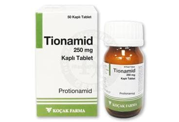 TIONAMID 250 MG KAPLI TABLET (50 KAPLI TABLET) İlaç Görseli