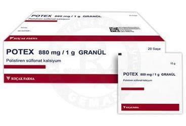 POTEX 880MG/1G GRANUL 20 POSET İlaç Görseli