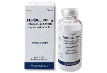 FUNIDUL 100 MG INFUZYONLUK COZELTI HAZIRLAMAK ICIN TOZ İlaç Görseli
