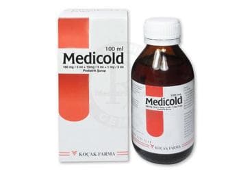 MEDICOLD 160 MG/5 ML +15 MG/5 ML +1 MG/5 ML PEDIATRIK SURUP (100 ML) İlaç Görseli