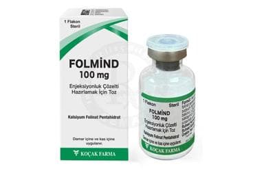 FOLMIND 100 MG ENJEKSIYONLUK COZELTI HAZIRLAMAK ICIN TOZ İlaç Görseli