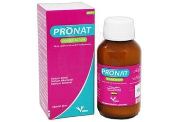 PRONAT DOUBLE ACTION 500
MG+213 MG+325 MG/10 ML ORAL SUSPANSIYON (200 ML) İlaç Görseli