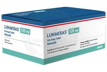 LUMAKRAS 120 MG FILM KAPLI TABLET (240 TABLET) İlaç Görseli