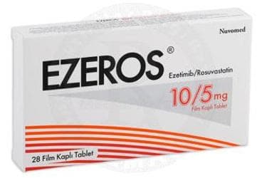 EZEROS 10/5 MG 28 FILM KAPLI TABLET İlaç Görseli