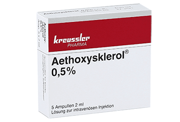 AETHOXYSKLEROL % 0.5 I.V. ENJEKSIYONLUK COZELTI ICEREN AMPUL ( 2 ML X 5 AMPUL ) İlaç Görseli