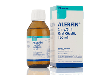 ALERFIN 2 MG/5 ML ORAL COZELTI 100 ML İlaç Görseli