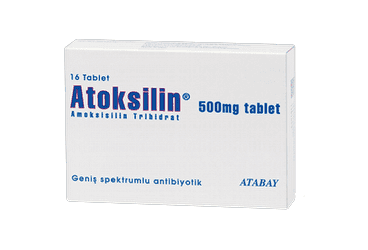 ATOKSILIN 500 MG 16 TABLET İlaç Görseli
