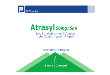 ATRASYL 50 MG/5 ML IV ENJEKSIYON VE INFUZYON ICIN COZELTI ICEREN 10 AMPUL İlaç Görseli