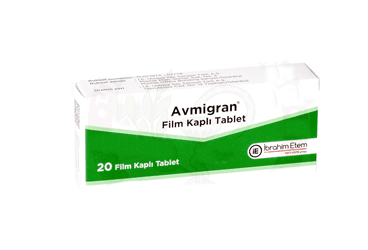 AVMIGRAN FILM KAPLI TABLET İlaç Görseli