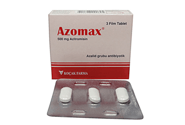AZOMAX 500 MG 3 FILM TABLET İlaç Görseli