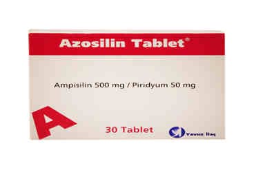 AZOSILIN 30 TABLET İlaç Görseli