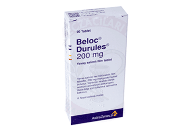 BELOC DURULES 200 MG 20 YAVAS SALIMLI FILM TABLET İlaç Görseli