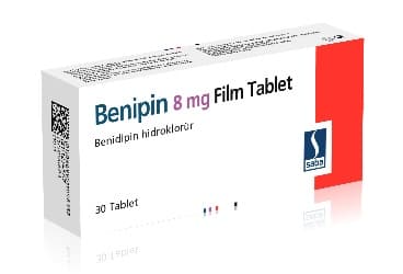 BENIPIN 8 MG 30 FILM TABLET İlaç Görseli