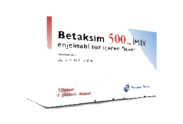 BETAKSIM 500 MG 1 AMPUL İlaç Görseli
