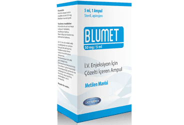 BLUMET 50 MG/5 ML IV ENJEKSIYON ICIN COZELTI ICEREN 1 AMPUL İlaç Görseli