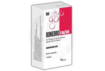 BONEDRO 4 MG/5 ML IV INFUZYON ICIN KONSANTRE COZELTI ICEREN 1 FLAKON İlaç Görseli
