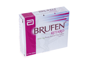 BRUFEN RETARD 800 MG YAVAS SALIMLI 14 FILM TABLET İlaç Görseli