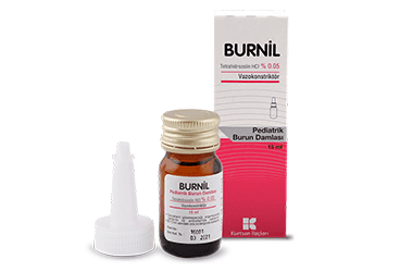 BURNIL %0,05 PEDIATRIK BURUN DAMLASI, COZELTI (15 ML) İlaç Görseli