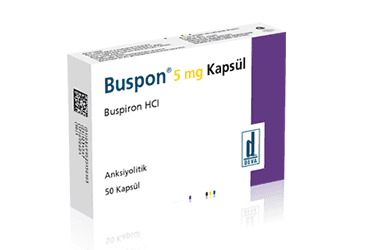 BUSPON 5 MG 50 KAPSUL İlaç Görseli