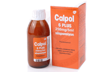 CALPOL 6 PLUS 250 MG/5 ML 150 ML SURUP İlaç Görseli