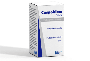 CASPOBIEM 50 MG I.V INFUZYON ICIN LIYOFILIZE TOZ 1 FLAKON İlaç Görseli