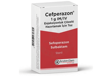 CEFPERAZON 1 GR / 1 GR IM/IV ENJEKSIYONLUK COZELTI HAZIRLAMAK ICIN TOZ İlaç Görseli