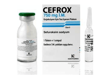 CEFROX 750 MG IM ENJEKSIYON ICIN TOZ ICEREN FLAKON İlaç Görseli