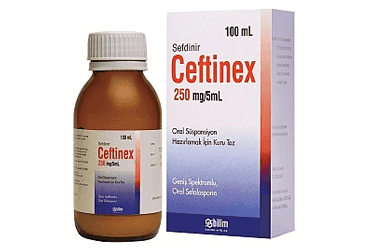 CEFTINEX 250 MG/5 ML 100 ML ORAL SUSPANSIYON ICIN KURU TOZ İlaç Görseli