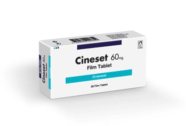 CINESET 60 MG 28 FILM TABLET İlaç Görseli