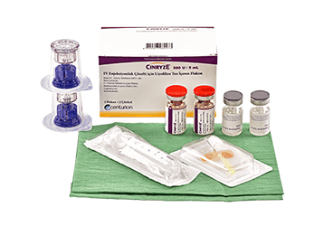 CINRYZE 500 IU/5 ML IV ENJ. ICIN LIYOFILIZE TOZ VE COZUCU (2 FLAKON) İlaç Görseli