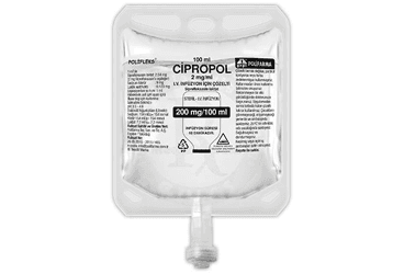 CIPROPOL 2 MG/ML IV INFUZYON ICIN COZELTI 100 ML SETSIZ 1 TORBA İlaç Görseli
