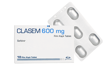 CLASEM 600 MG FILM KAPLI TABLET (10 TABLET) İlaç Görseli