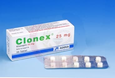 CLONEX 25 MG 50 TABLET İlaç Görseli