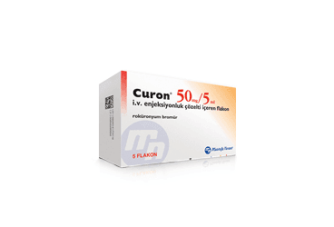 CURON 50 MG/5 ML IV ENJEKSIYONLUK COZELTI ICEREN 5 FLAKON İlaç Görseli