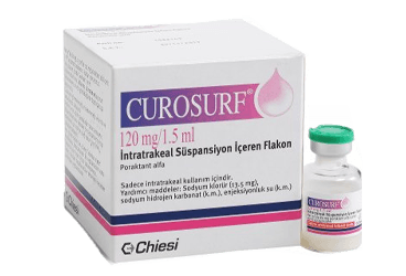 CUROSURF 120 MG/1,5 ML INTRATRAKEAL SUSPANSIYON 1 ADET TEK DOZLUK FLAKON İlaç Görseli