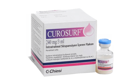 CUROSURF 240 MG/3 ML INTRATRAKEAL SUSPANSIYON 1 ADET TEK DOZLUK FLAKON İlaç Görseli
