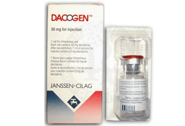 DACOGEN 50 MG IV KONSANTRE INFUZYONLUK COZELTI ICIN TOZ İlaç Görseli
