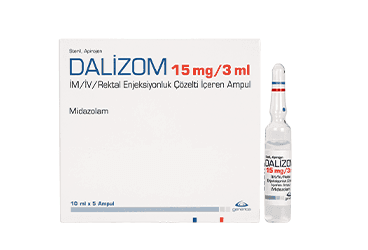 DALIZOM 15 MG/3 ML IM/IV/REKTAL ENJEKSIYONLUK/INFUZYONLUK COZELTI İlaç Görseli