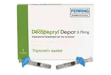 DECAPEPTYL DEPOT 3,75 MG INJEKSIYONLUK SUSPANSIYON ICIN TOZ VE COZUCU İlaç Görseli