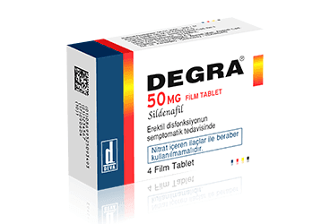 DEGRA 50 MG 4 FILM TABLET İlaç Görseli