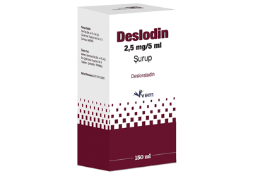 DESLODIN 2,5 MG/5 ML 150 ML SURUP İlaç Görseli
