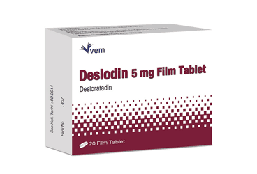 DESLODIN 5 MG 20 FILM TABLET İlaç Görseli