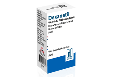 DEXANETIL % 0,1 + % 0,3 GOZ DAMLASI, COZELTI İlaç Görseli
