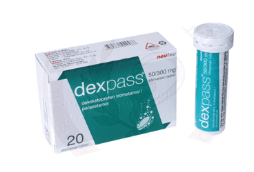 DEXPASS 50/300 MG EFERVESAN TABLET İlaç Görseli