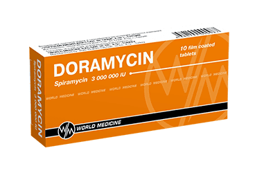 DORAMYCIN 3000000 IU 10 FILM KAPLI TABLET İlaç Görseli