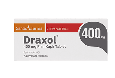 DRAXOL 400 MG FILM KAPLI TABLET (24 FILM KAPLI TABLET) İlaç Görseli