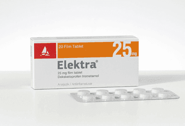 ELEKTRA 25 MG FILM KAPLI TABLET (20 FILM KAPLI TABLET) İlaç Görseli